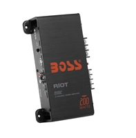 Boss R1002 200-Watt 2-Channel Riot Series Class A/B Power Amplifier