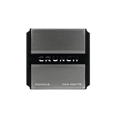 Crunch PD1100.2 1100 Watts 2-Channel POWERDRIVE Series Car Amplifier