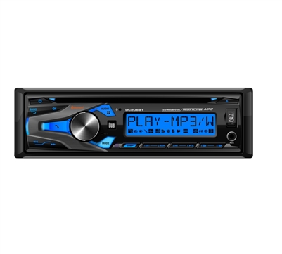 Dual DC206BT Car CD Receiver w/Bluetooth/USB/SD/AUX-In/AM/FM/Hands-Free Calling