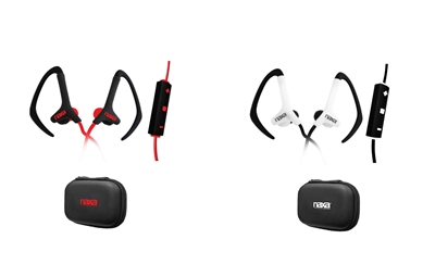 Naxa NE-936 Neurale Bluetooth Sport Earphones with Mic/Remote