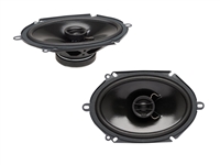 Powerbass S-6802 180 Watts 6x8" 2-Way Coaxial Speakers