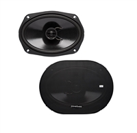 Powerbass S-6902T 6x9" 150 Watts 2-Way Thin Mount Speakers