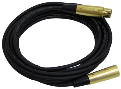 PylePro PPMCL15 15ft. Microphone Cable XLR Female to XLR Male