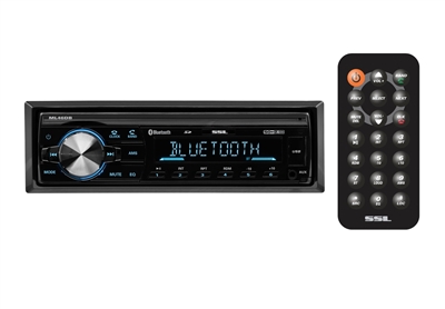 Soundstorm ML46DB Single-DIN Car Receiver w/Detachable Panel/Bluetooth/USB/SD/AUX-IN/AM/FM