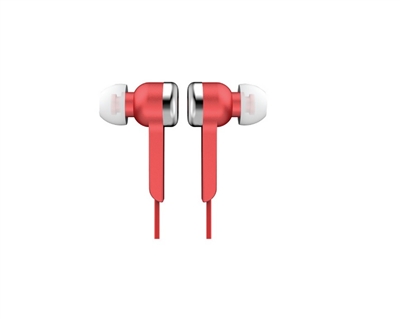 IQ Sound IQ-113 Lightweight Stereo Earphones - RED