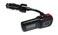 SUPERSONIC IQ-219 BLUETOOTH CAR KIT w/ FM TRANSMITTER, USB/MICRO SD & AUX INPUT