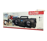 Supersonic SC-2711BT Bluetooth Portable Boombox MP3/CD Player/FM/USB/AUX/Remote