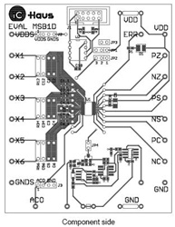 iC-MSB EVAL MSB1D