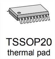 iC-WE TSSOP20 Sample