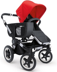 The Bugaboo Donkey Stroller with Black Base.