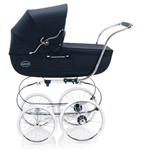 Inglesina Classica Pram and Frame with Diaper Bag in Marina