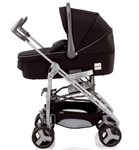 Inglesina 2011 Zippy Bassinet Pram in Ink Black for Zippy Stroller