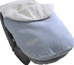 JJ Cole Fleece Infant Bundle Me in Light Blue