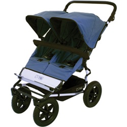 Mountain Buggy Duo Stroller 2011 in Navy Dot