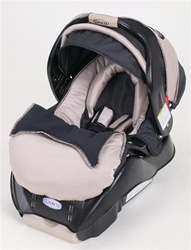 Graco Snugride Infant Car Seat in Platinum