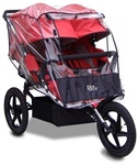 Tike Tech X3 Twin All Terrain Stroller Rain Cover