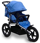 Tike Tech All Terrain X3 Sport Single Stroller in Pacific Blue