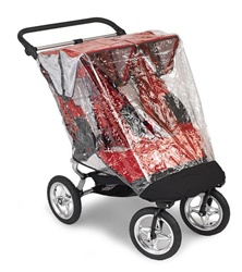 Baby Jogger Rain / Wind Canopy for City Elite Double Stroller