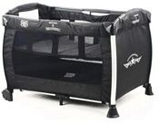 Rock Star Baby Play Yard in Black