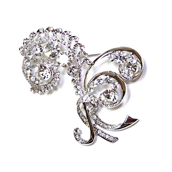 Elegant Flower Brooch