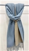 Designer Plain Pashmina Wrap Reversible