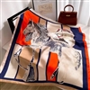 Show Horse Silk Scarf