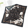 Floral Circle Silk Scarf