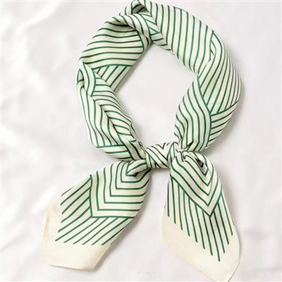 Designer Stripes Silk Scarf