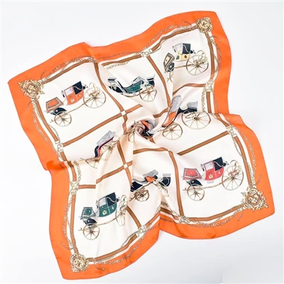 Horse Coach Silk Scarf