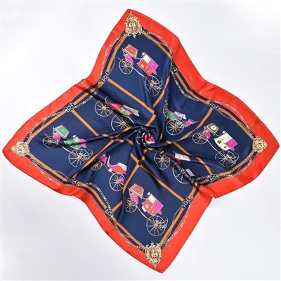 Horse Coach Silk Scarf