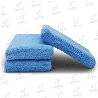 Microfiber Wax Applicator Sponge-Blue