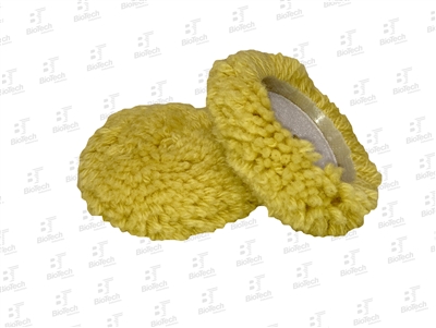 3.5" Mini Wool Blend Cutting Pad-Yellow