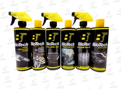 BioTech Detailing Product Kit 6 Pack