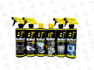 BioTech Detailing Product Kit 6 II Pack