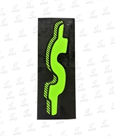 7.5â€ Number Stickers Green/Black -$ Dozen Pack