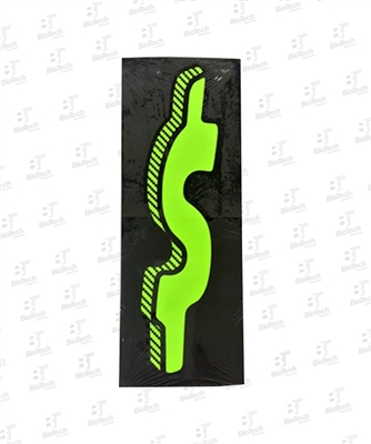 7.5â€ Number Stickers Green/Black -$ Dozen Pack