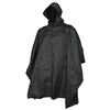 5ive Star Gear Rip Stop Black Poncho 3101