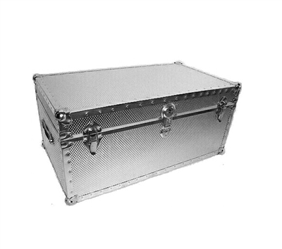 Biltmore Embossed Metal Covered Trunk 502-HT