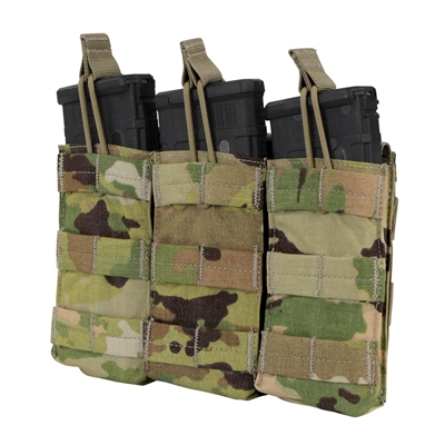 Condor Scorpion OCP Triple Open Top M4 Mag Pouch - MA27-800