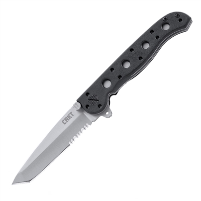 Columbia River Tanto With Triple Point Serrations M16-10Z