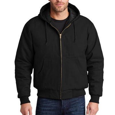 CornerStone Duck Cloth Hooded Work Jacket - J763H