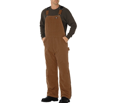 Dickies Sanded Duck Insulated Bib Overall - TB244