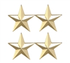 Two Star 1 Inch Gold Insignia - 4471G