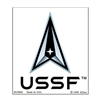 USSF Space Force Square Sticker EEI-DC0060