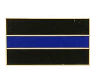 USA Blue Line Honor Flag-Pin - P02019