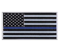 USA Blue Line Honor Flag-Pin - P02782