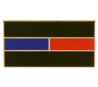 USA Blue-Red Line Honor Flag-Pin - P06887