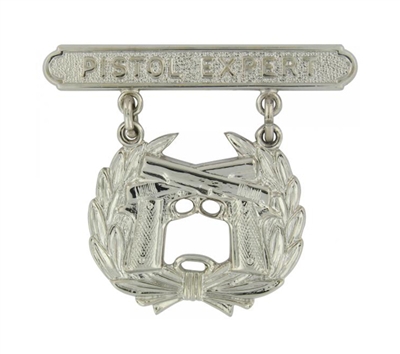 EEI Marine Corps Pistol Expert Qualification Badge - P16370