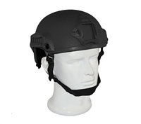 Fox Outdoor Black Battle Airsoft Helmet - 30-131