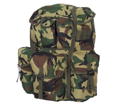 Fox Outdoor Woodland Camo Large Alice Field Pack - 54-514T